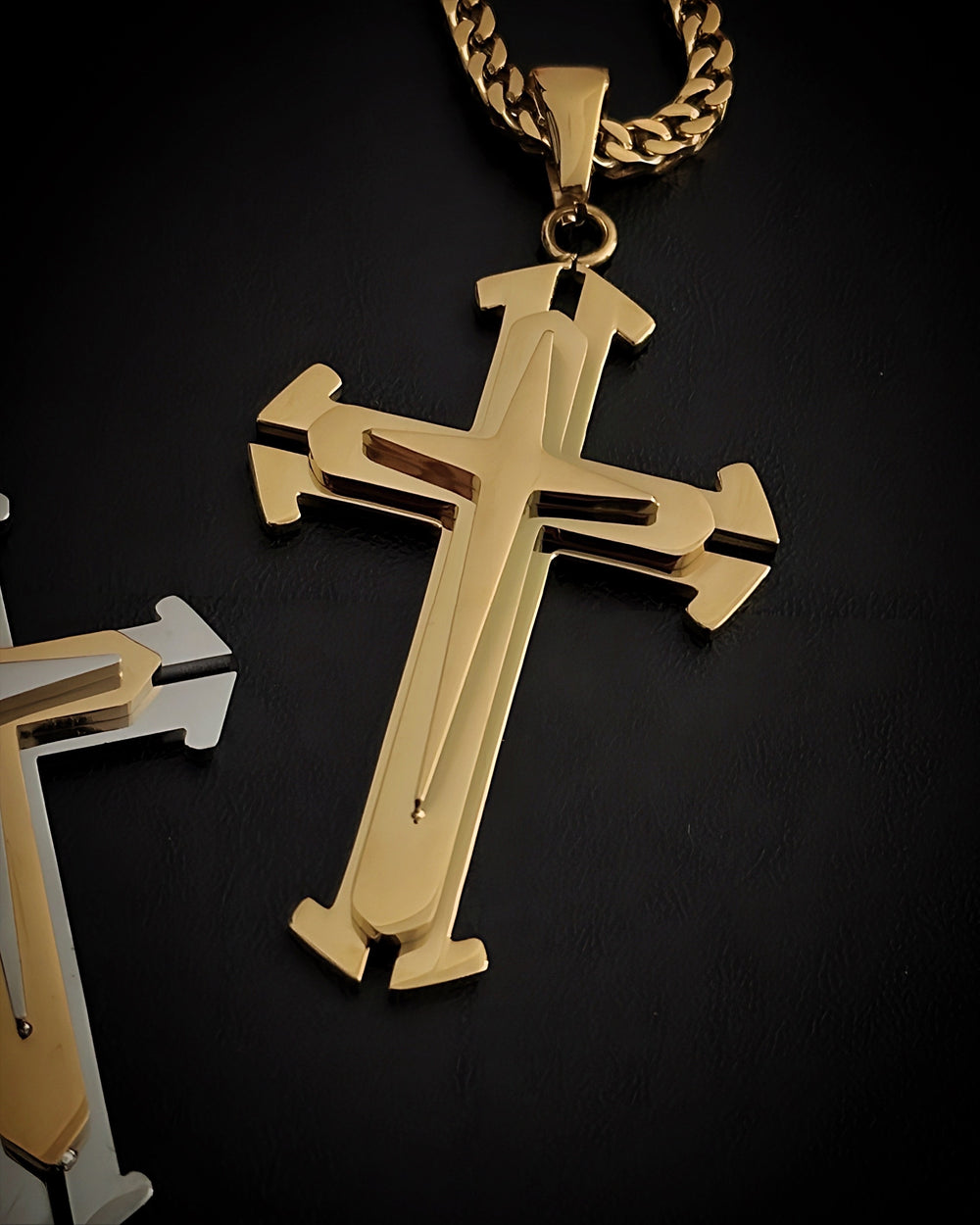 Aurelius Trinity Cross Pendant